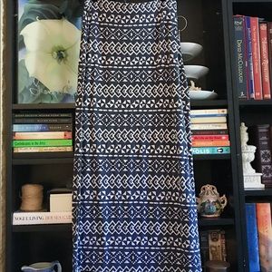 Loft Tribal Maxi Skirt (Like New)